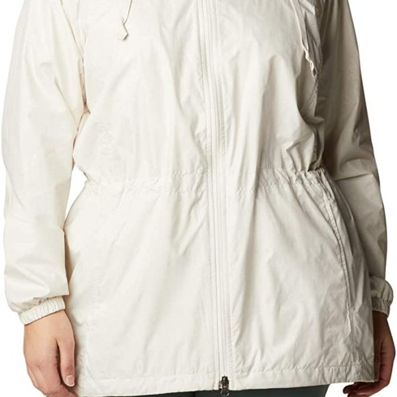 🆕Columbia Women's Auroras Wake III Mid Lined Jacket, XXL-Chalk Art Bouquet Embo - Picture 4 of 7